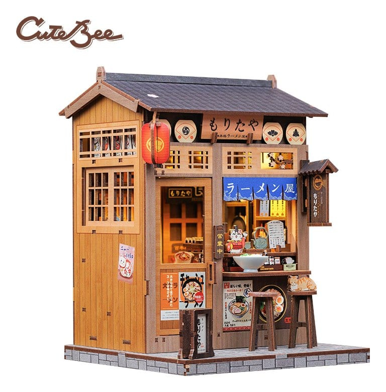 Morita-Ya - DIY Miniature House Kit cu LED [2]