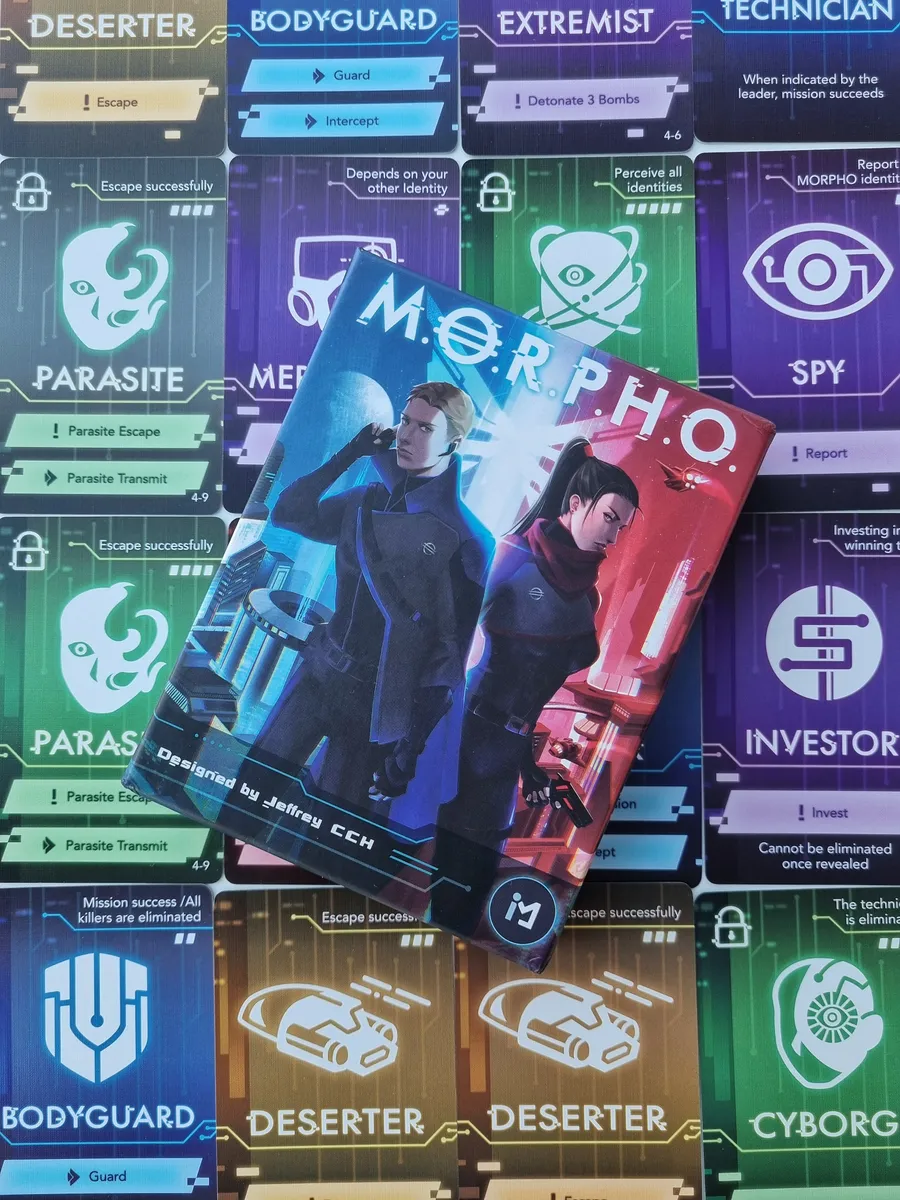 Morpho Social Deduction Card Game (English) [2]