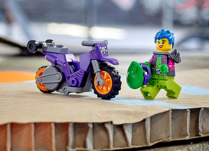 Motocicleta de cascadorii Wheelie [9]