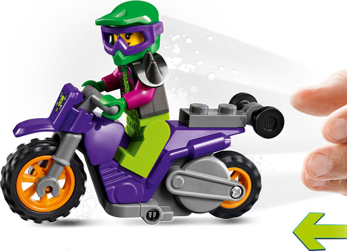 Motocicleta de cascadorii Wheelie [4]