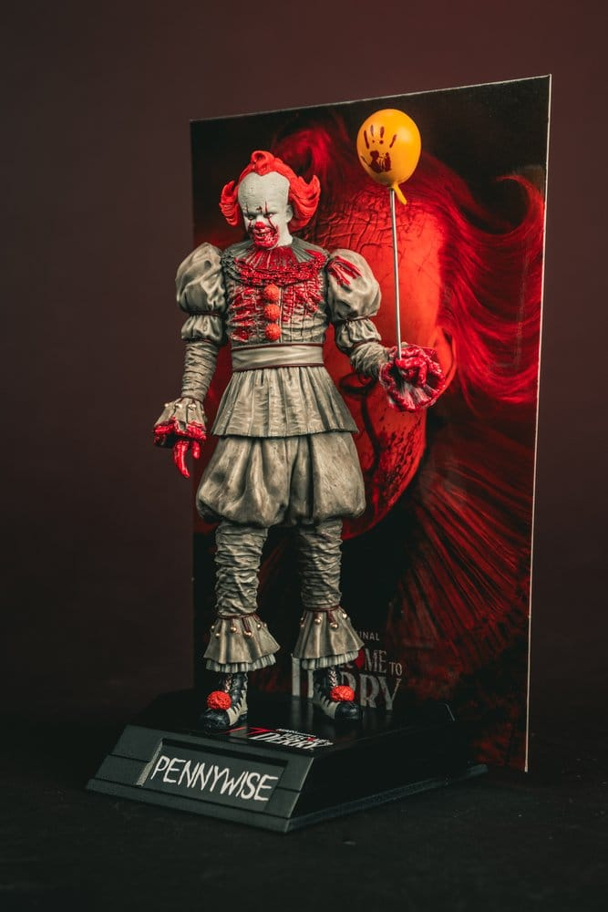 Movie Maniacs IT: Welcome to Derry Pennywise Bloody Figurina 16 cm [7]