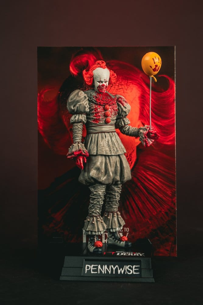 Movie Maniacs IT: Welcome to Derry Pennywise Bloody Figurina 16 cm [6]