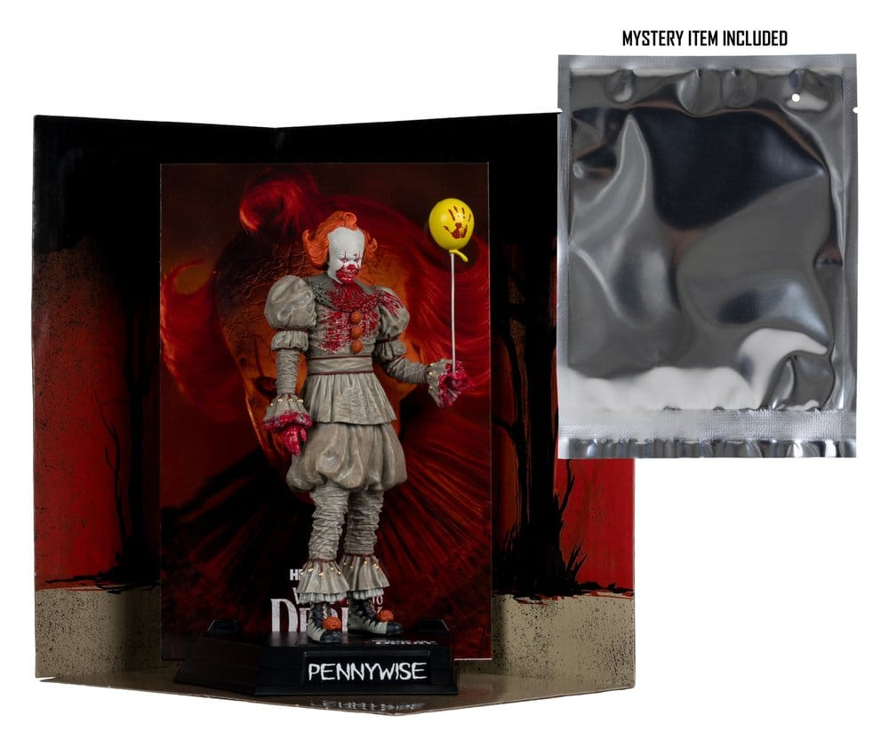 Movie Maniacs IT: Welcome to Derry Pennywise Bloody Figurina 16 cm [2]