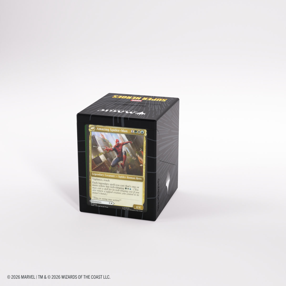 MTG Bastion 100+ XL Art Edition Comic Burst Black Deck Box [3]