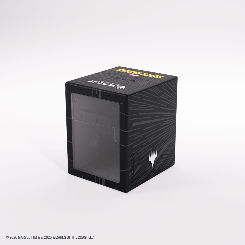 MTG Bastion 100+ XL Art Edition Comic Burst Black Deck Box [2]