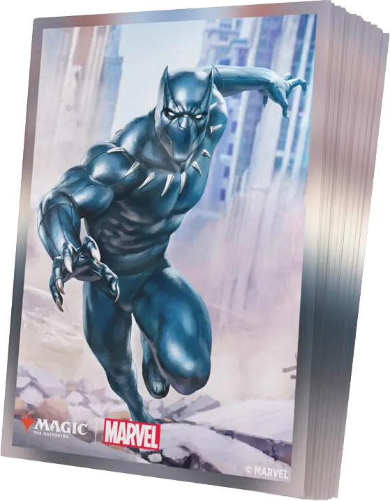 MTG Premium Card Sleeves Black Panther (105) Standard Size [2]