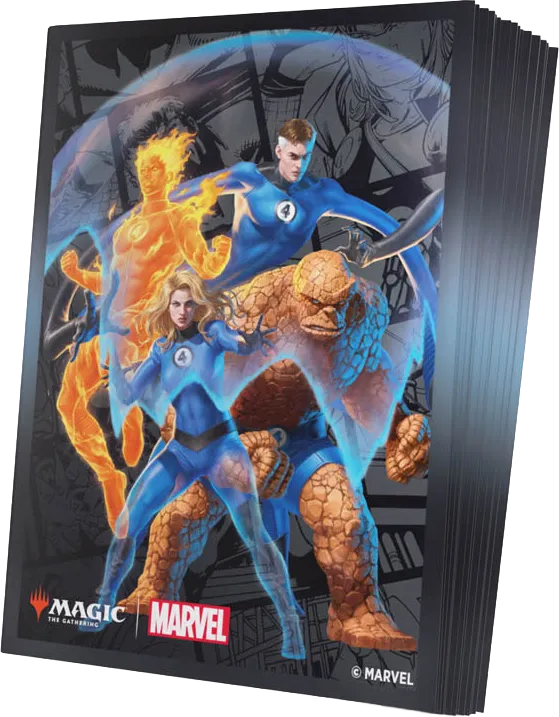 MTG Premium Card Sleeves The Fantastic Four (105) Standard Size [2]