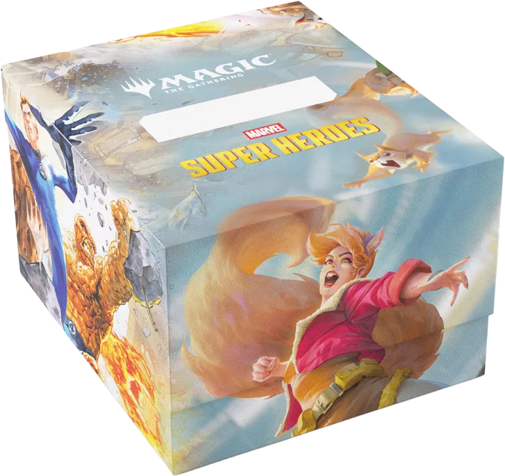 MTG Soft Crate 100+ XL Sideloading The Fantastic Four & Go Nuts! Deck Box [4]