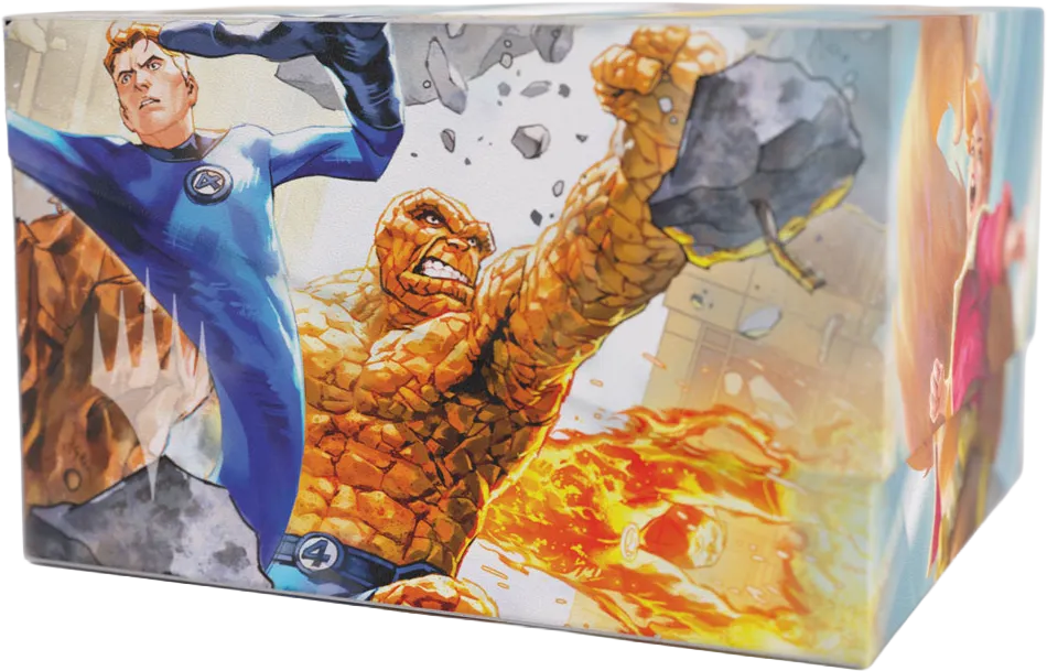 MTG Soft Crate 100+ XL Sideloading The Fantastic Four & Go Nuts! Deck Box [2]