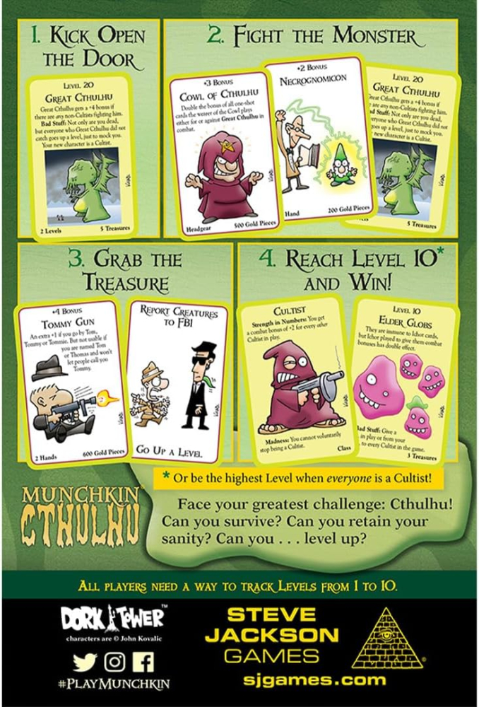 Munchkin Cthulhu Joc de Carti Horror Fantasy [2]