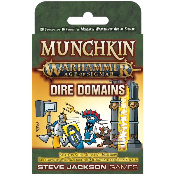 Munchkin Warhammer Age of Sigmar: Dire Domains - Extensie Joc de Societate [1]