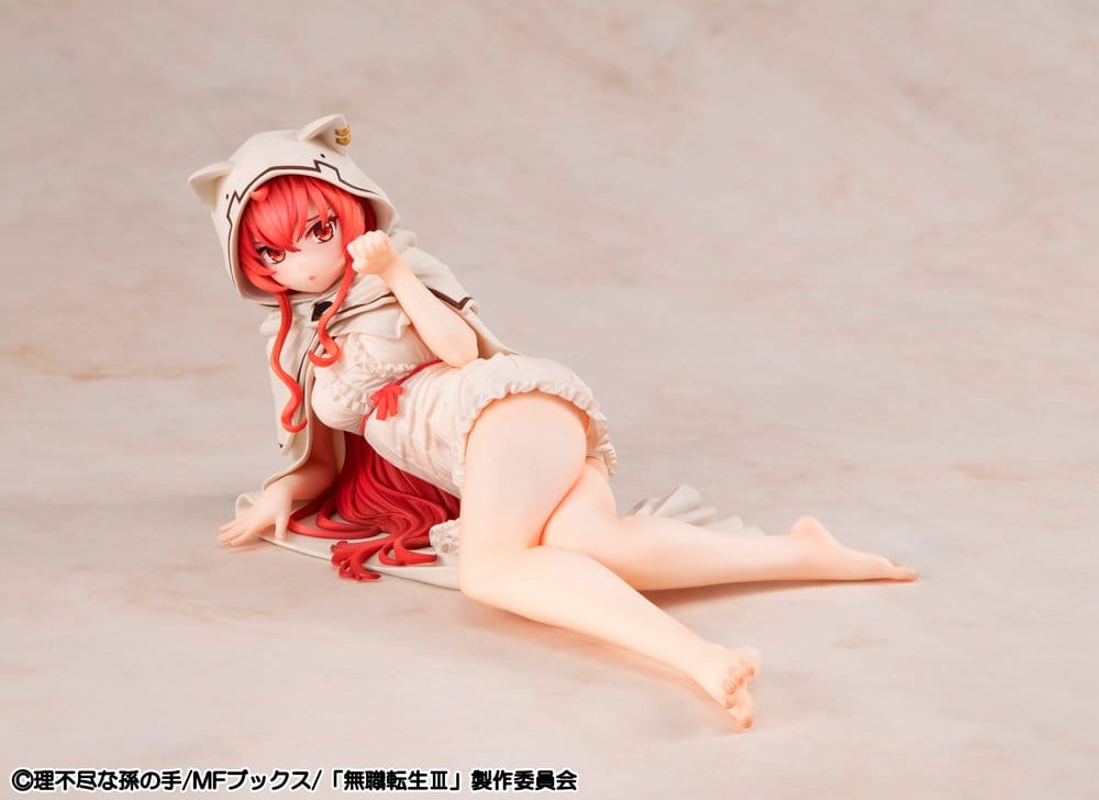 Mushoku Tensei: Jobless Reincarnation Melty Princess PVC Figure Eris Sleep with Eris Ver. Palm Size 12 cm [9]
