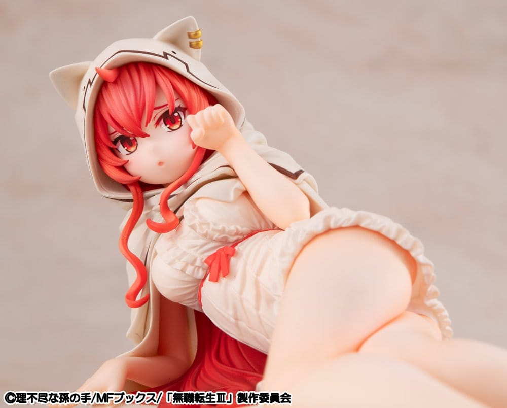 Mushoku Tensei: Jobless Reincarnation Melty Princess PVC Figure Eris Sleep with Eris Ver. Palm Size 12 cm [7]