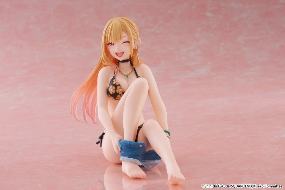My Dress-Up Darling Desktop Cute PVC Figure Marin Kitagawa (Measured Swimsuit Ver.) Reissue 13 cm [7]