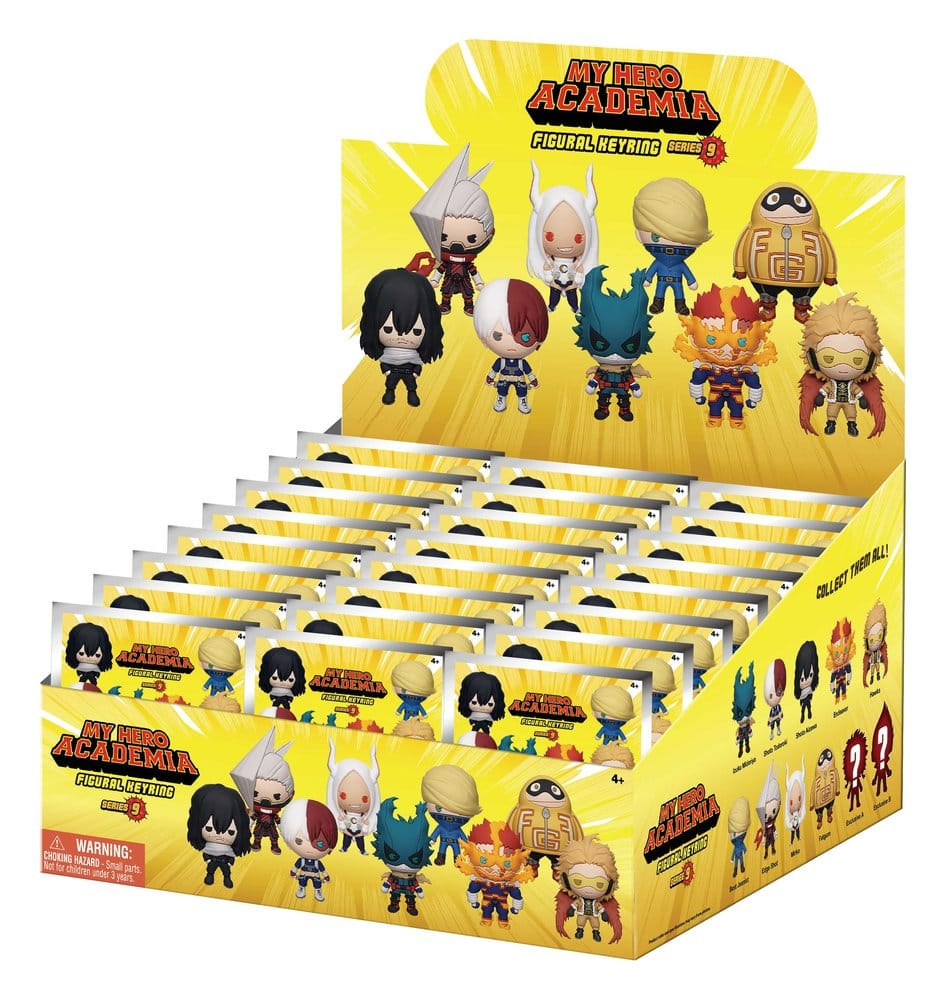 My Hero Academia 3D PVC Bag Clips Series 9 Blind Bag Display (24) [2]