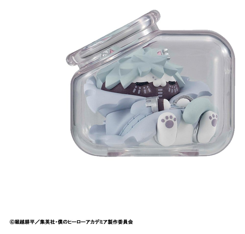 My Hero Academia Mega Cat Project Mini Figures Good Night Heroaca Cats 6 cm Blind Box Display (8) [7]