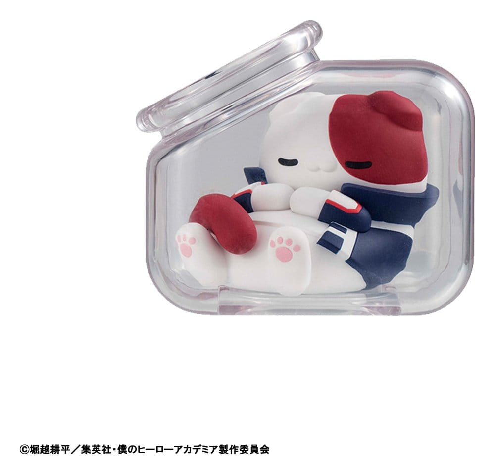 My Hero Academia Mega Cat Project Mini Figures Good Night Heroaca Cats 6 cm Blind Box Display (8) [3]