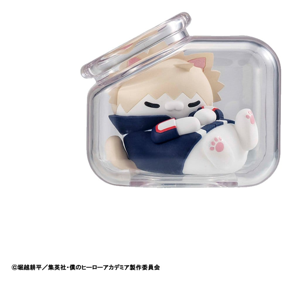 My Hero Academia Mega Cat Project Mini Figures Good Night Heroaca Cats 6 cm Blind Box Display (8) [2]
