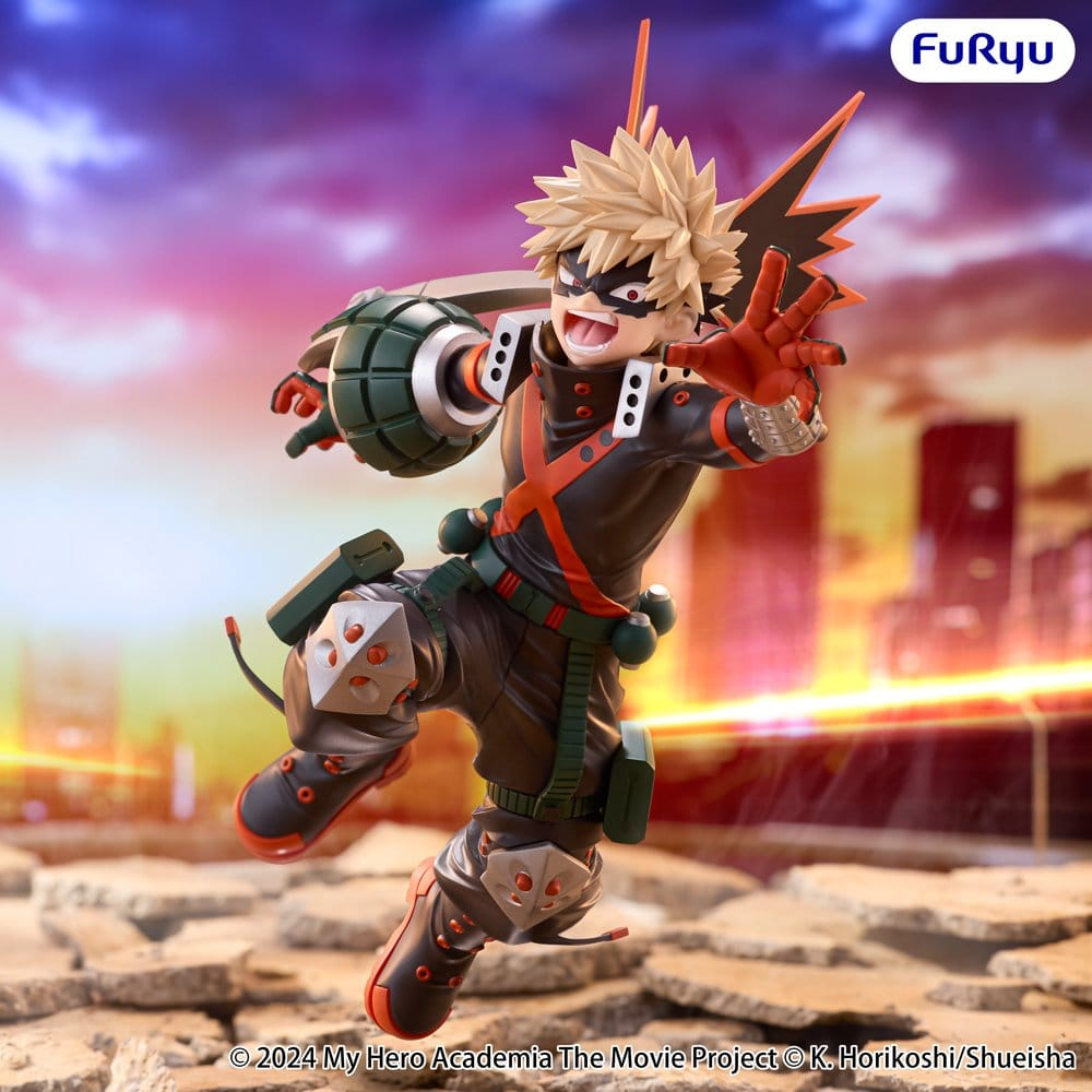 My Hero Academia: You're Next Muchute PVC Figure Katsuki Bakugo 25 cm [5]
