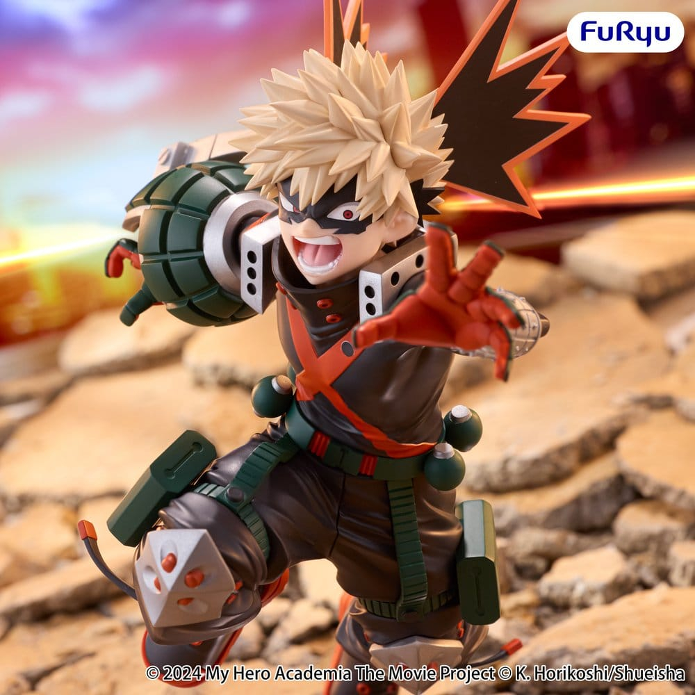 My Hero Academia: You're Next Muchute PVC Figure Katsuki Bakugo 25 cm [4]