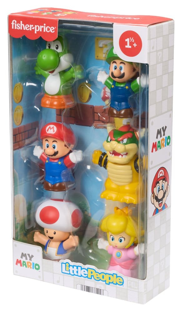 My Mario Little People Collector Mini Figure 6-Pack 7 cm [6]