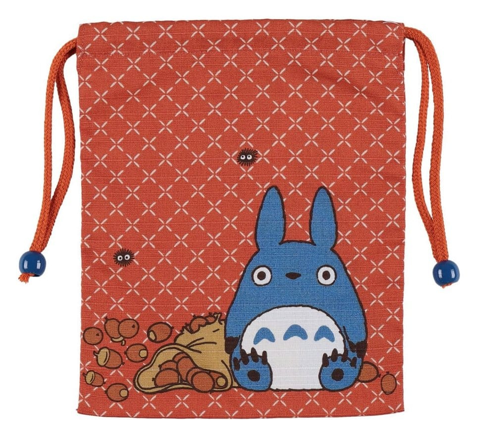 My Neighbor Totoro Cloth Bag Middle Totoro Orange [3]