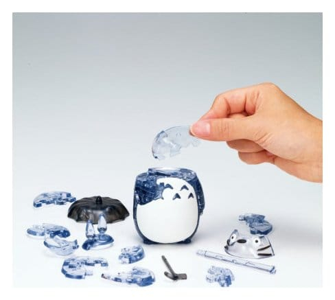 My Neighbor Totoro Kumukumu Crystal Figurine Totoro Umbrella [3]