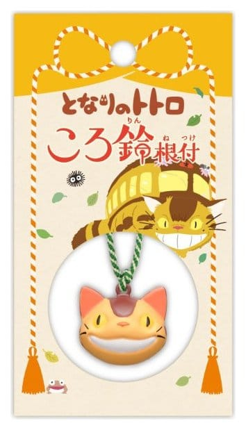 My Neighbor Totoro Netsuke Strap Catbus Ring Bell [2]