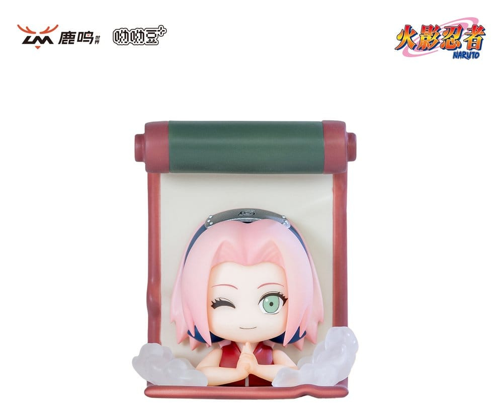 Naruto 3D Magnet Secret Ninja Scroll Series Blind Box Display (12) [12]