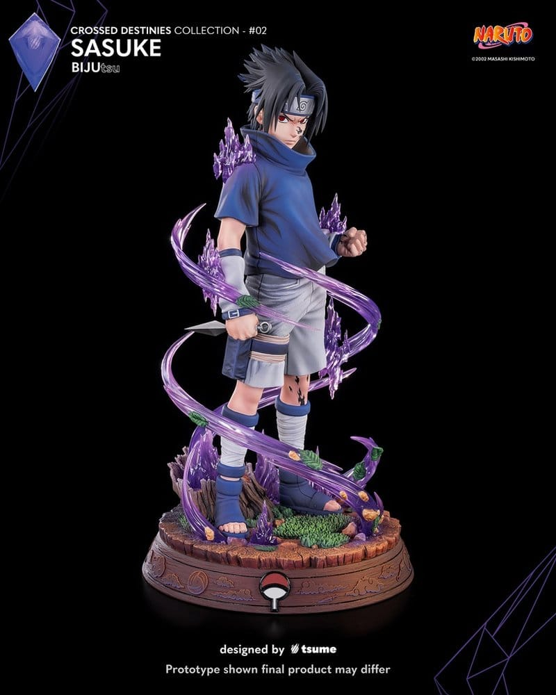 Naruto Bijutsu Figure Sasuke [4]
