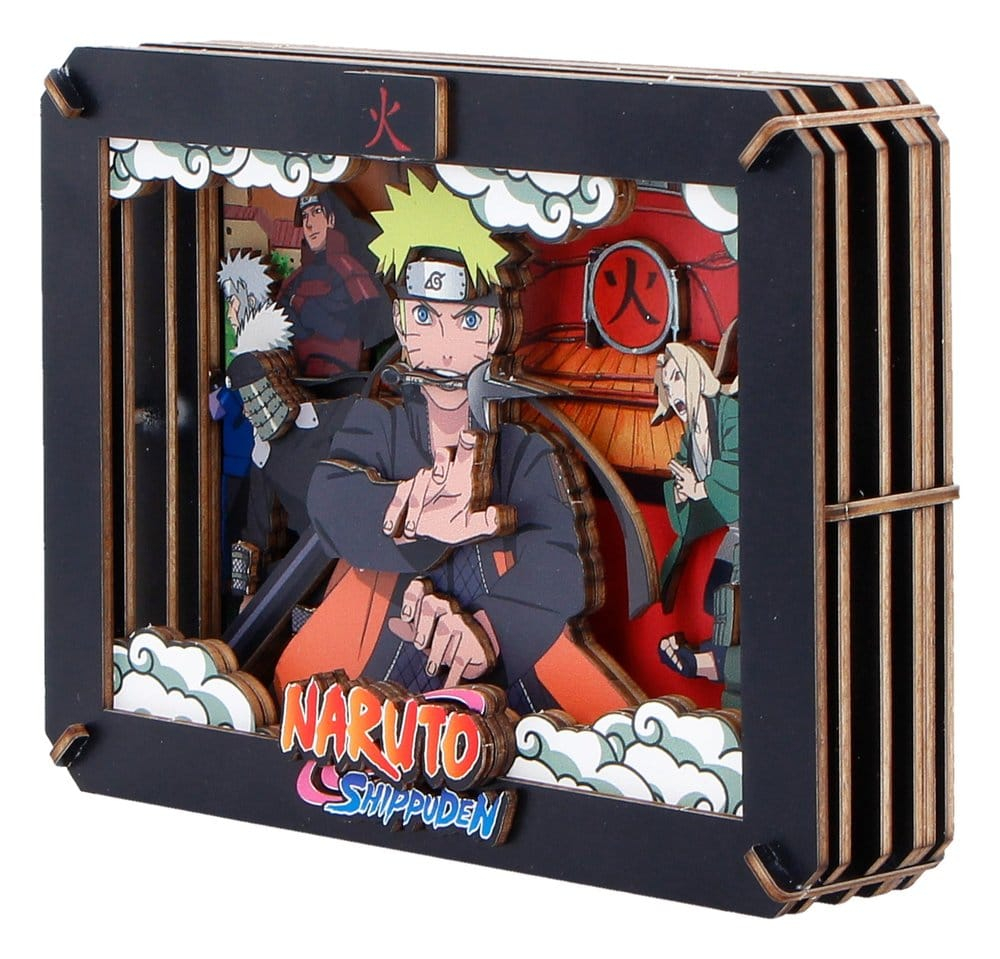 Naruto Hokage Wooden Theatre Model Kit 10 cm [2]