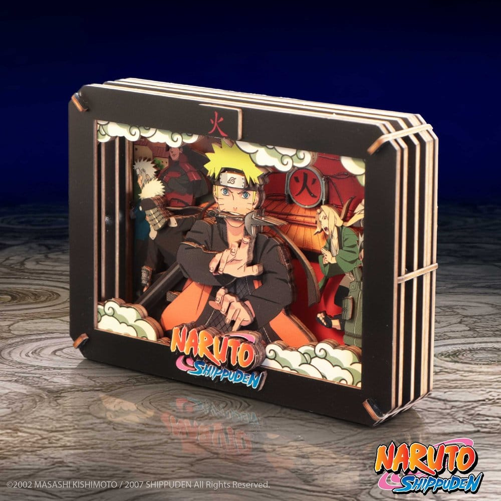 Naruto Hokage Wooden Theatre Model Kit 10 cm [6]