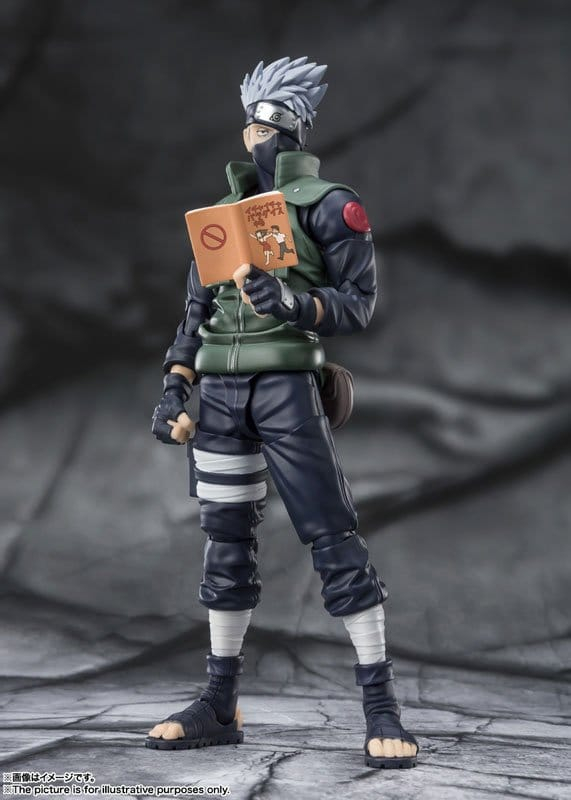 Naruto S.H.Figuarts Action Figure Kakashi Hatake -The famed Sharingan Hero- 16 cm [2]