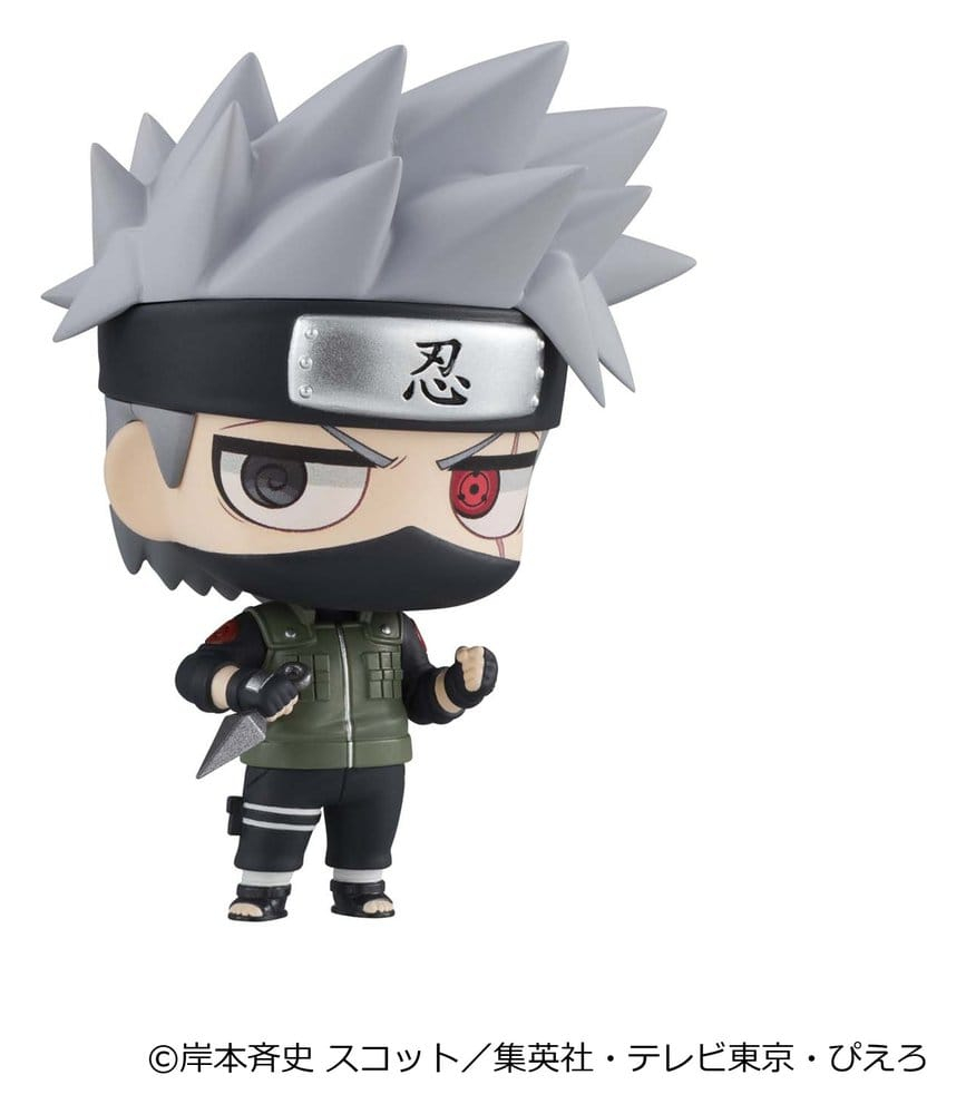 Naruto Shippuden ChimiMega Series Mini Figures Mascot Collection 1 6 cm Blind Box Display (6) [2]