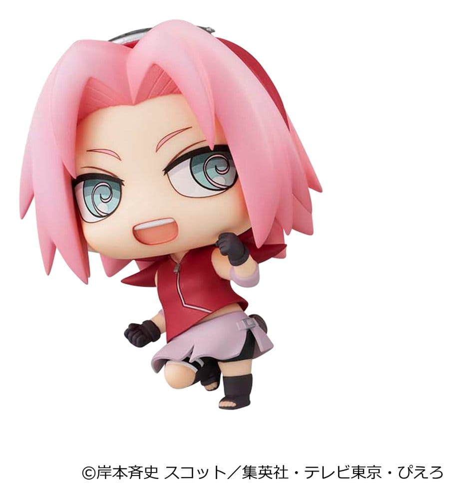 Naruto Shippuden ChimiMega Series Mini Figures Mascot Collection 1 6 cm Blind Box Display (6) [3]