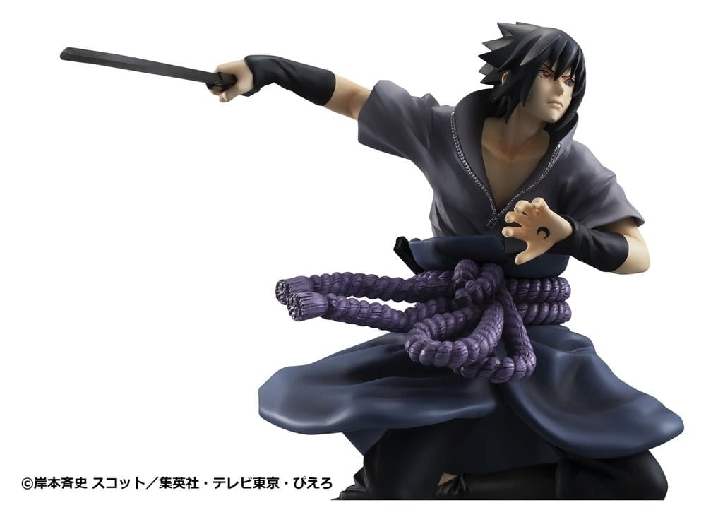 Naruto Shippuden G.E.M. Series PVC Figure Sasuke Uchiha Great Ninja War Ver. 23 cm (Repeat) [9]