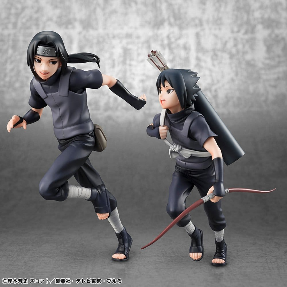 Naruto Shippuden G.E.M. Series PVC Figures 2-Pack Itachi Uchiha & Sasuke (Repeat) [2]