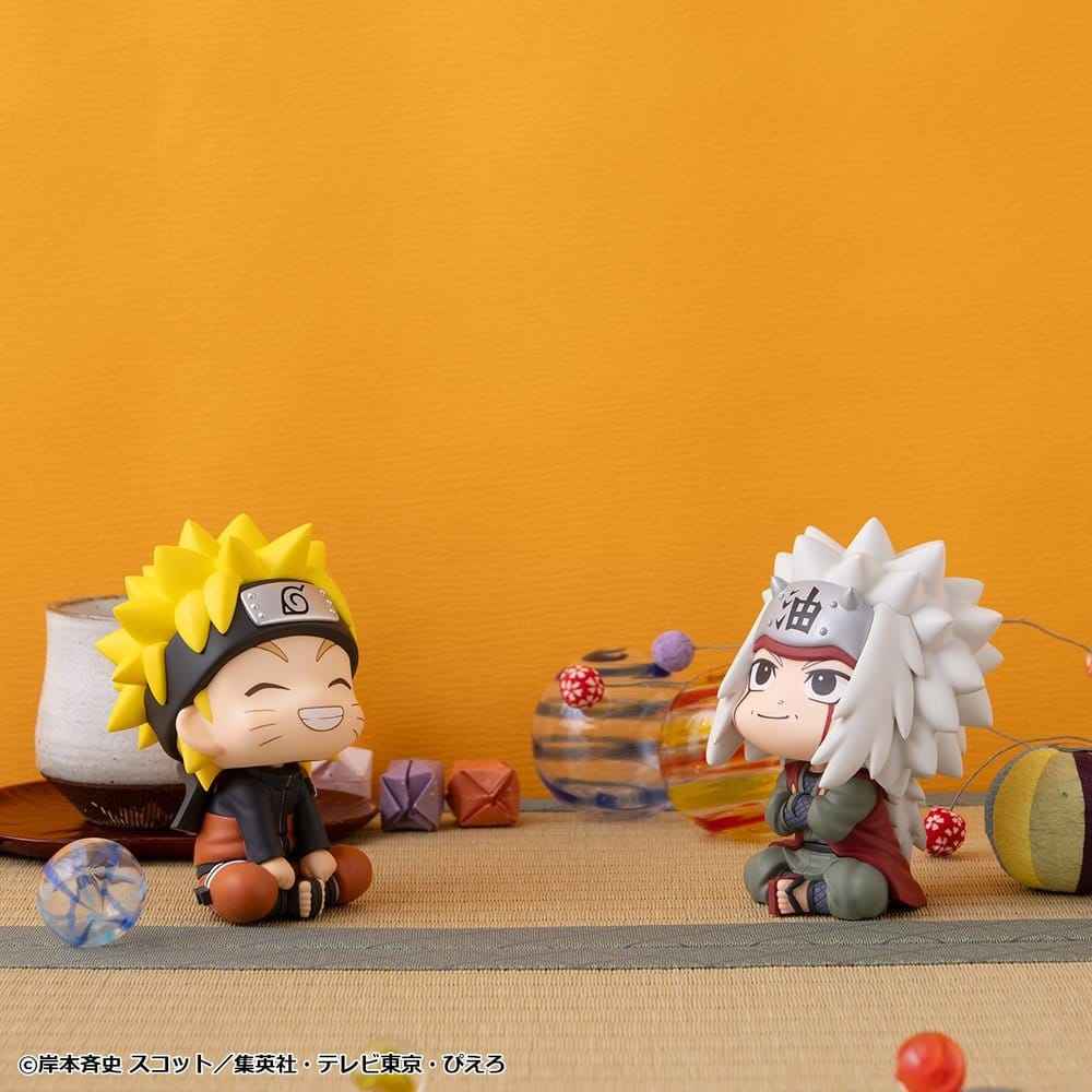Naruto Shippuden Look Up PVC Figures 2-Pack Naruto Uzumaki Smile Ver. & Jiraiya 11 cm (with gift) [3]