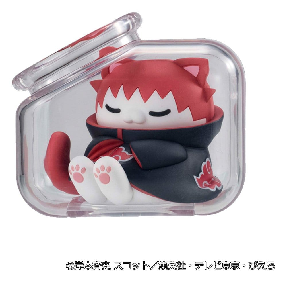 Naruto Shippuden Mega Cat Project Mini Figures Good Night Nyaruto! Gathering Akatsuki Edition Vol. 1 6 cm Blind Box Display (8) [5]