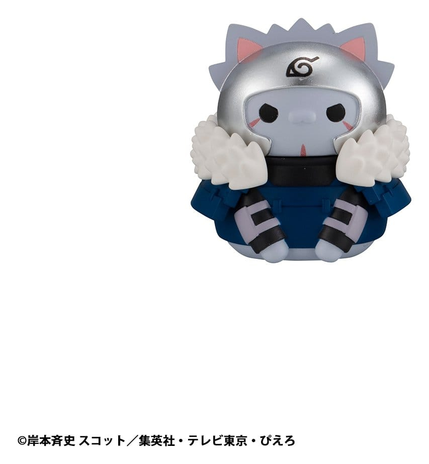 Naruto Shippuden Mega Cat Project Nyaruto! Mini Figures The bond between master and disciple ver. Blind Box Assortment (8) (Repeat) [2]