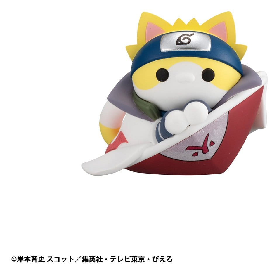 Naruto Shippuden Mega Cat Project Nyaruto! Mini Figures The bond between master and disciple ver. Blind Box Assortment (8) (Repeat) [5]