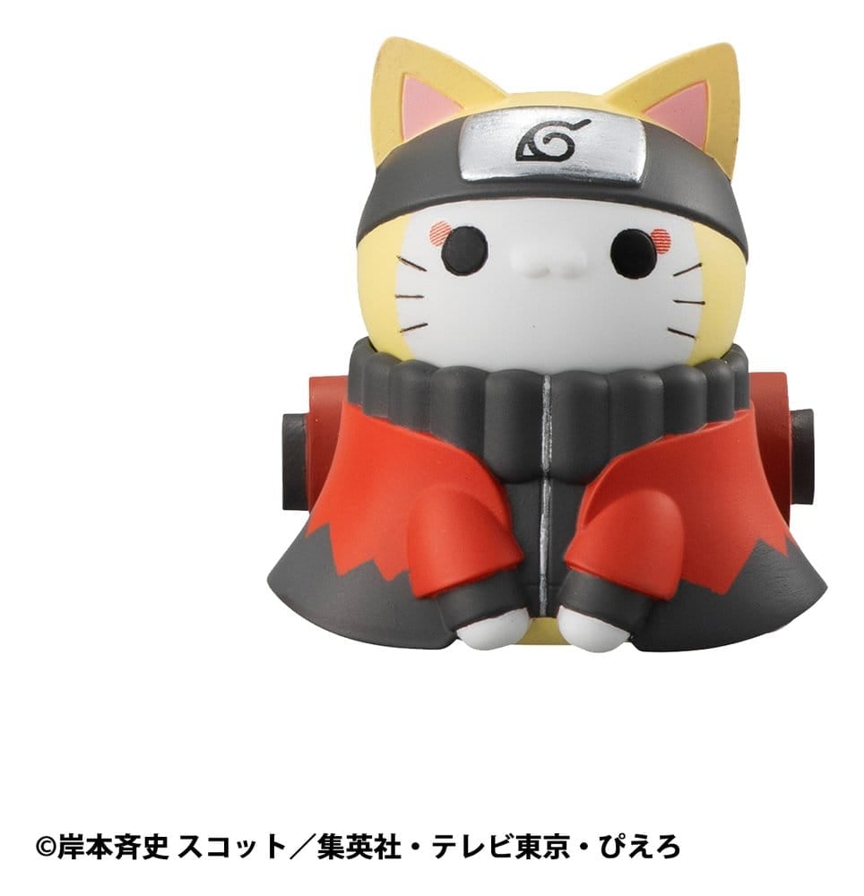 Naruto Shippuden Mega Cat Project Trading Figure Defense Battle of Village of Konoha! 3 cm Nyaruto! Blind Box Assortment (8) (re-run) [2]
