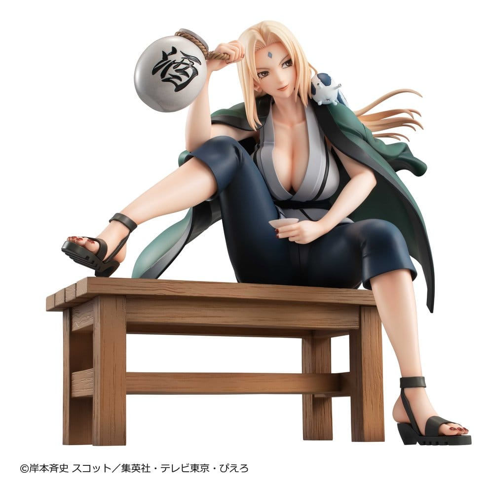 Naruto Shippuden Naruto Gals PVC Figure Tsunade Ver.2 16 cm (Repeat) [9]