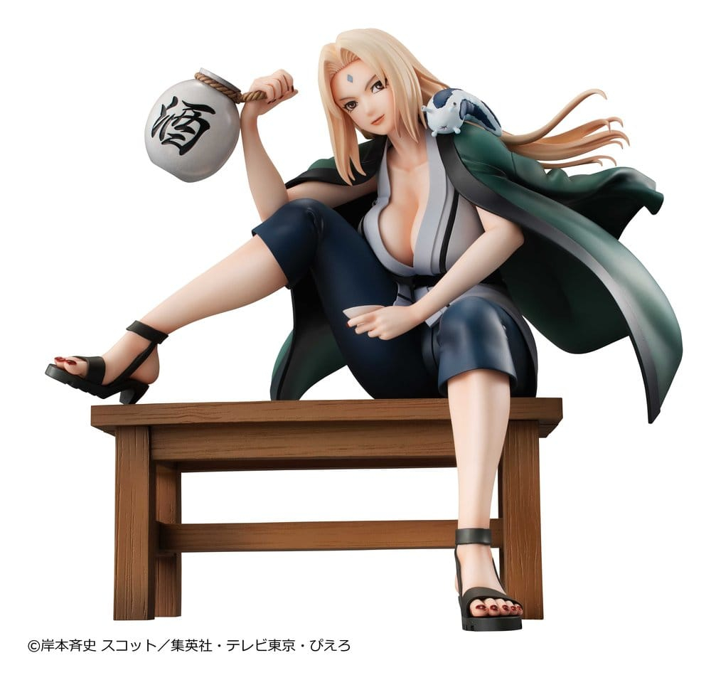 Naruto Shippuden Naruto Gals PVC Figure Tsunade Ver.2 16 cm (Repeat) [8]