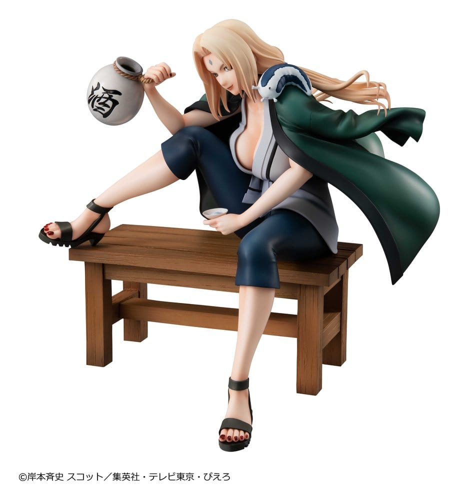 Naruto Shippuden Naruto Gals PVC Figure Tsunade Ver.2 16 cm (Repeat) [4]