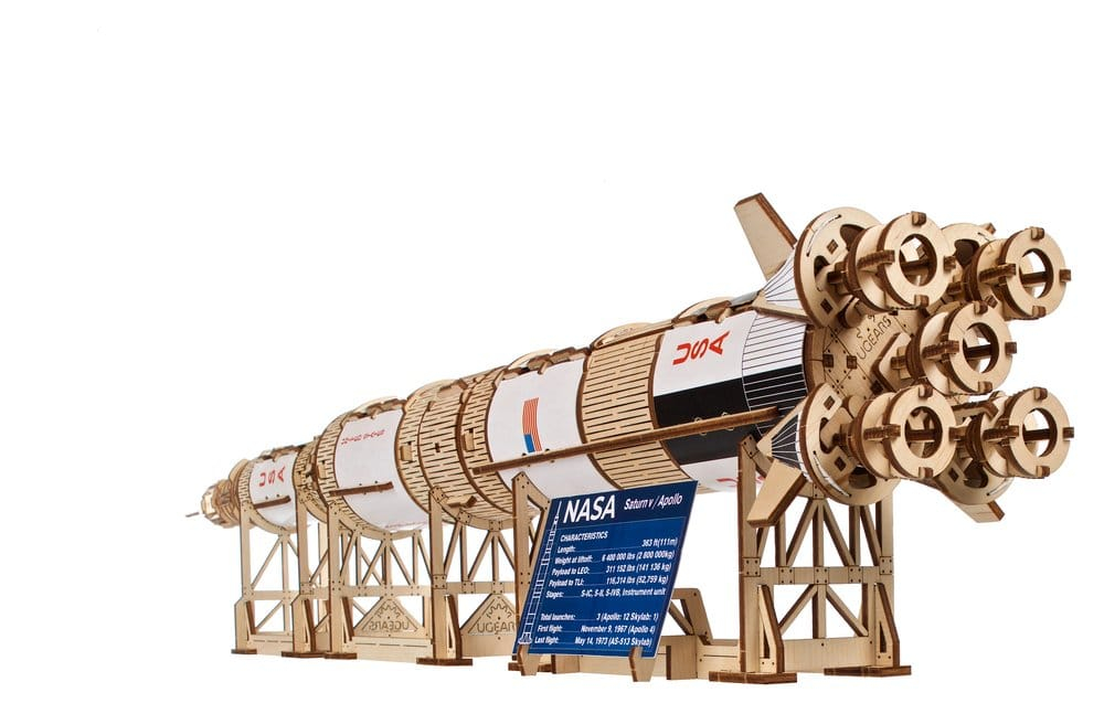 NASA 3D Wooden Puzzle Saturn V [22]