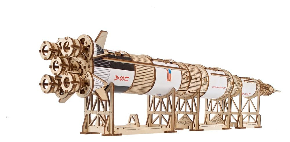 NASA 3D Wooden Puzzle Saturn V [18]