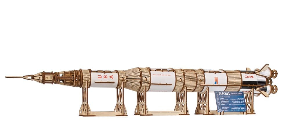 NASA 3D Wooden Puzzle Saturn V [7]