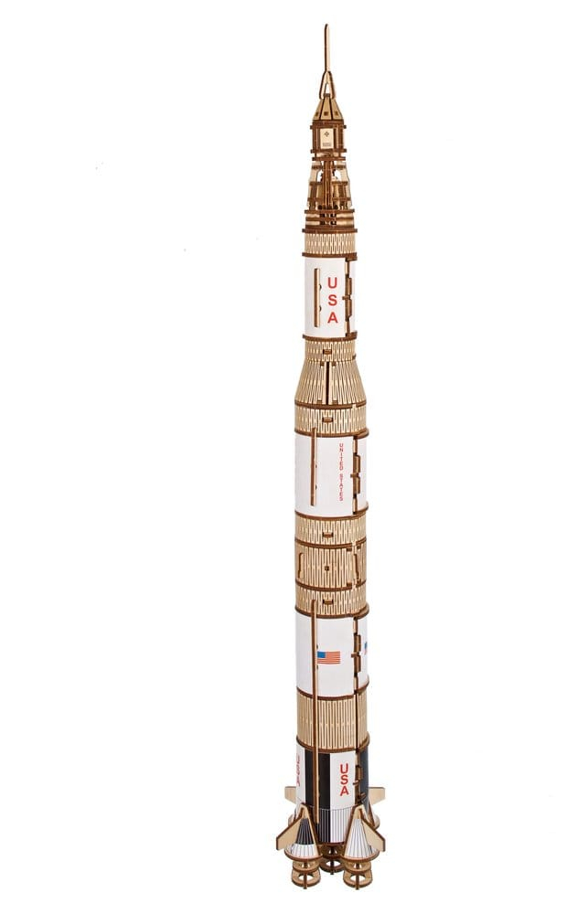 NASA 3D Wooden Puzzle Saturn V [4]