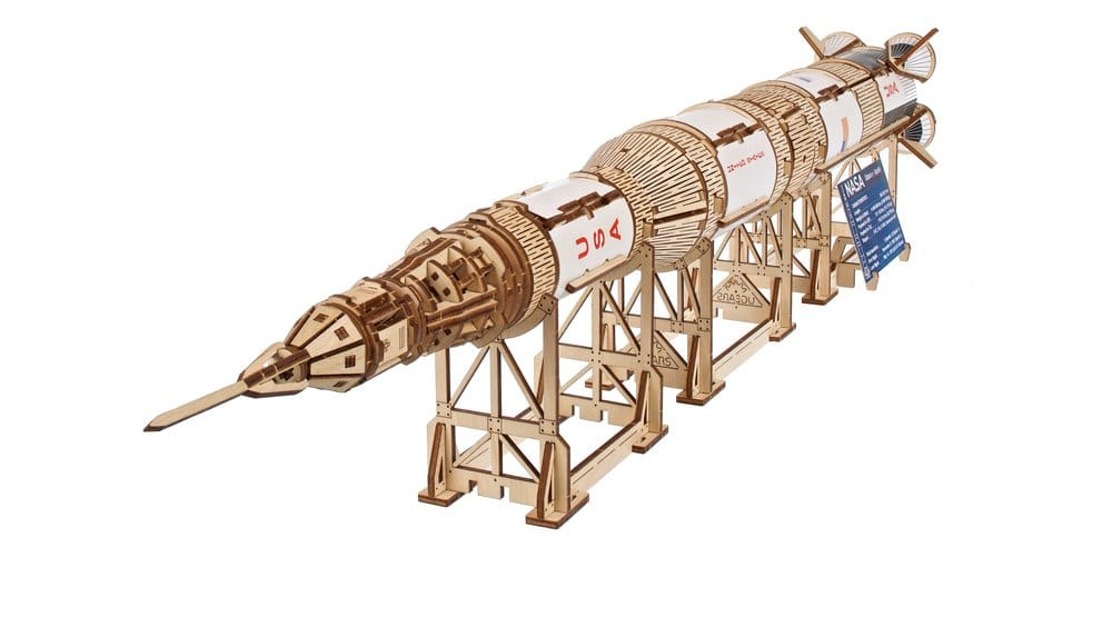 NASA 3D Wooden Puzzle Saturn V [11]
